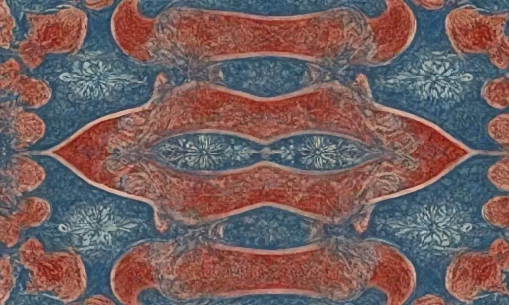 Diseño de cruz con líneas intrincadas