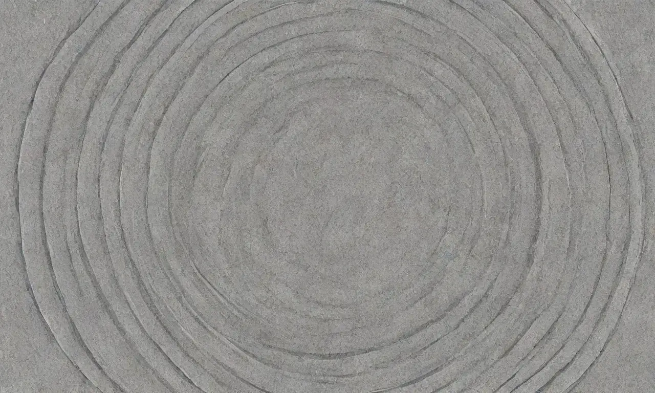 El dibujo se caracteriza por líneas intrincadas, formas geométricas, sombreado suave, colores apagados, texturas ricas y una composición dinámica
