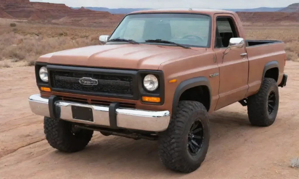 El diseño destaca un pickup elegante con detalles que evocan aventura y un equilibrio atractivo