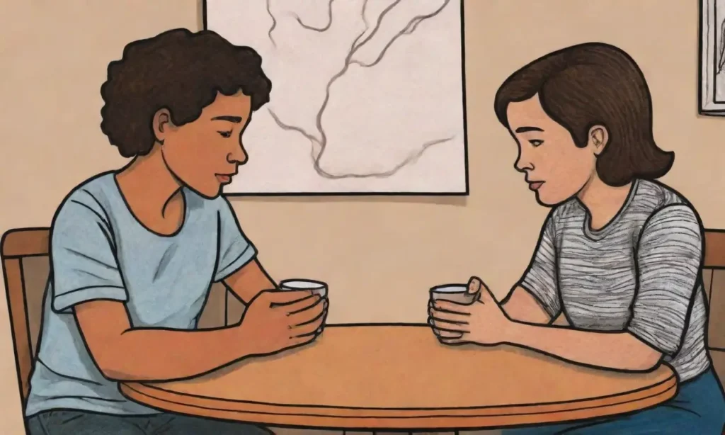 Una pareja en tensión