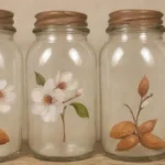 Aceite de almendra suave en frascos delicados