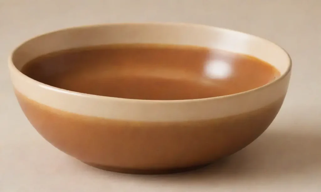 Dulce de leche presenta tonos marrones suaves y cremosos con reflejos brillantes en un fondo oscuro