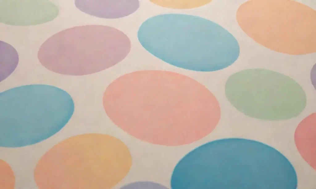 Burbujas suaves y colores pastel crean un ambiente acogedor y juguetón en el agua