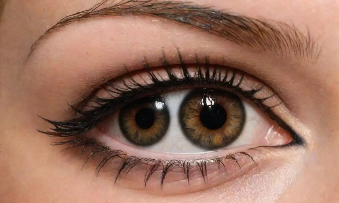 El dibujo muestra técnicas de maquillaje con sombras suaves, trazos precisos y una atmósfera acogedora